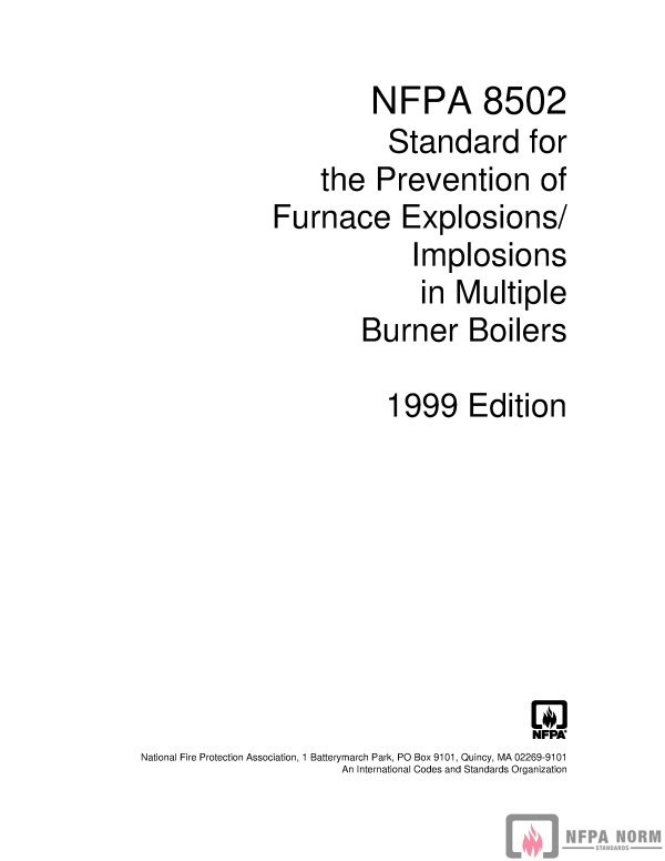 NFPA 8502 PDF